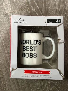 Hallmark Ornament The Office Worlds Best Boss Ornament
